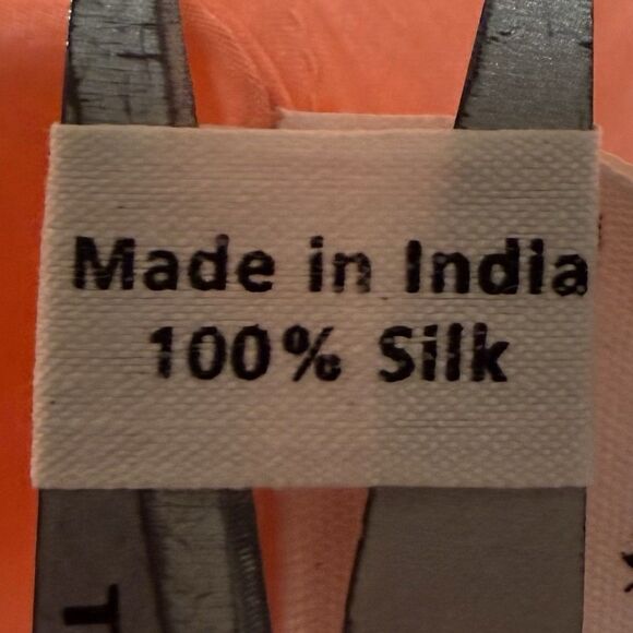 MEGAN PARK Size M 100% Silk Slip Dress Spaghetti Strap Mini Australian Designer - Picture 13 of 15